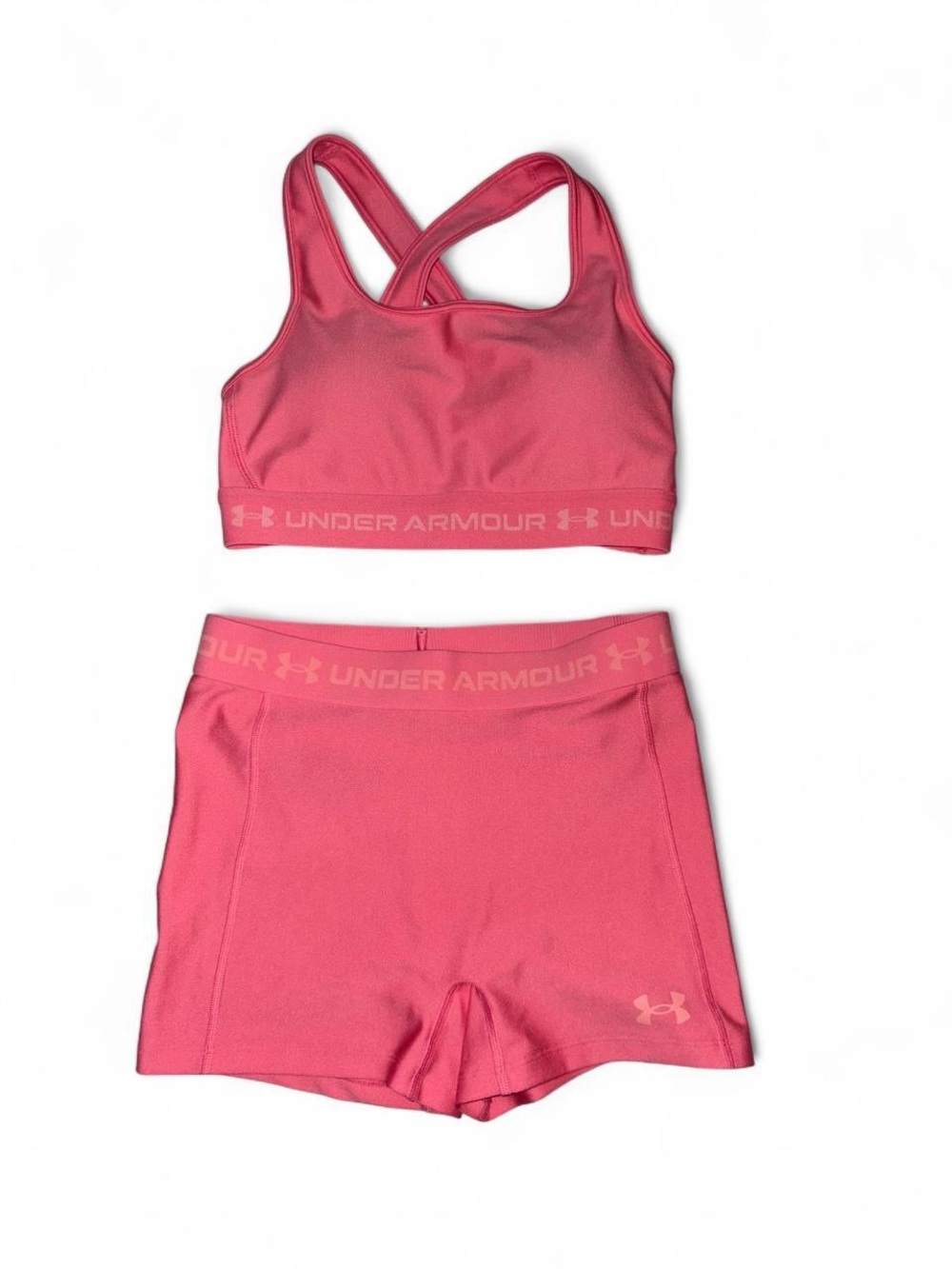 Under Armour Pink 2 Piece Activewear set
